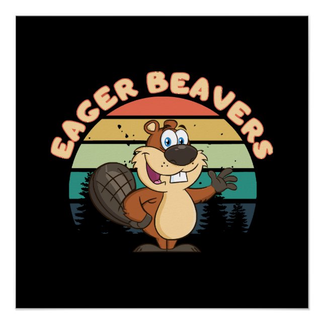 Eager Beavers Poster (Front)