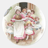 Eager for Plum Pudding Vintage Christmas
