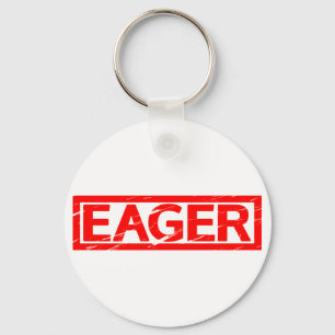 Eager Stamp Keychain