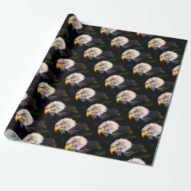 Eagle 2 wrapping paper (Unrolled)