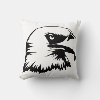 Eagle, 4th of July Independence Day Throw Pillow