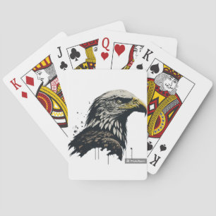Eagle Acrobatics Playing Cards