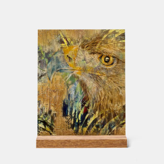 eagle acrylic sign