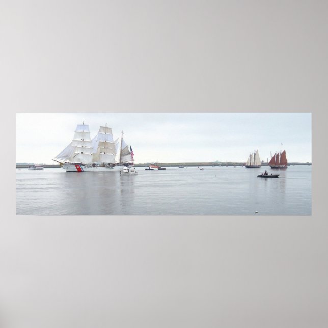 Eagle, Adventure and Roseway Poster (Front)