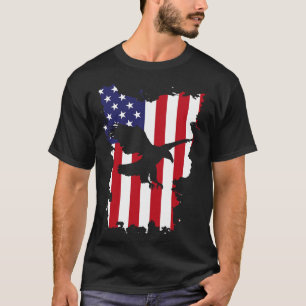 Eagle American Flag T-Shirt