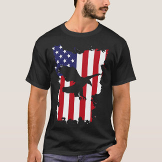 Eagle American Flag T-Shirt