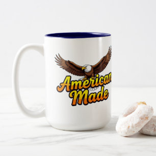 Eagle American Made Two-Tone Coffee Mug