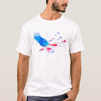 *~* Eagle American USA Flag Red White Blue