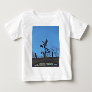 Eagle and Arrow Weather vane blue skys Baby T-Shirt