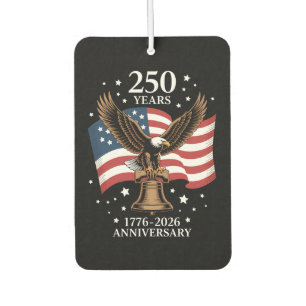 Eagle and Flag 250 Years of America 1776-2026 Air Freshener