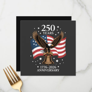 Eagle and Flag 250 Years of America 1776-2026 Menu