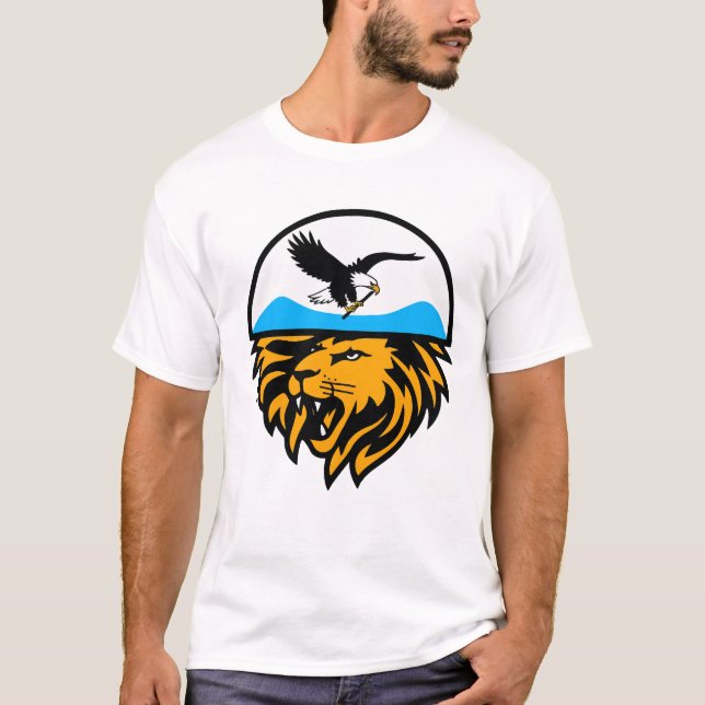 Eagle and Lion Emblem T-Shirt (Front)