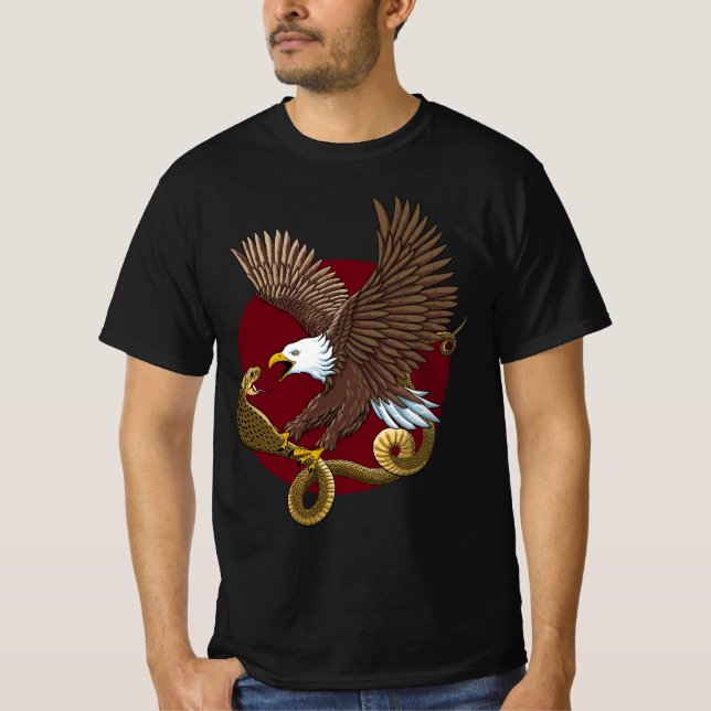 Eagle and Snake T-Shirt (Front)