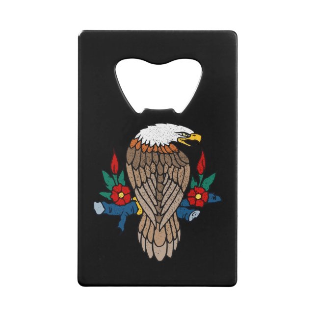 Eagle Art Credit Card Bottle Opener (Front)