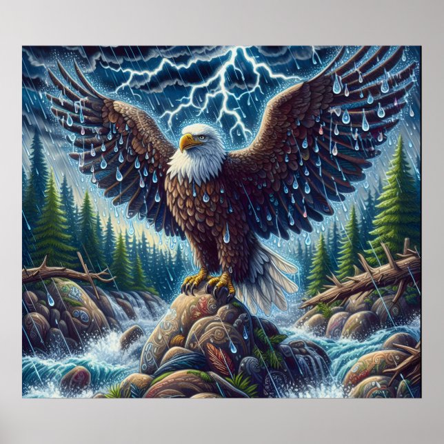 Eagle Art Poster (Front)