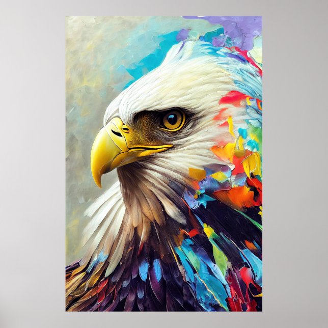Eagle Bald eagle Animal Discovery Adventure Nature Poster (Front)