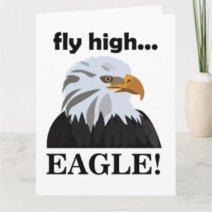 Eagle Bald Eagle Fly High Eagle Card