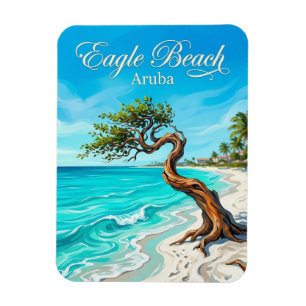 Eagle Beach Aruba Magnet