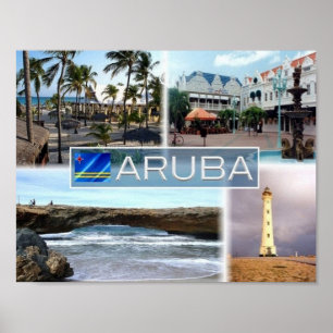 Eagle Beach - Aruba - Poster