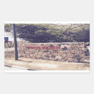 Eagle Beach - Rectangle Stickers, Glossy Sticker