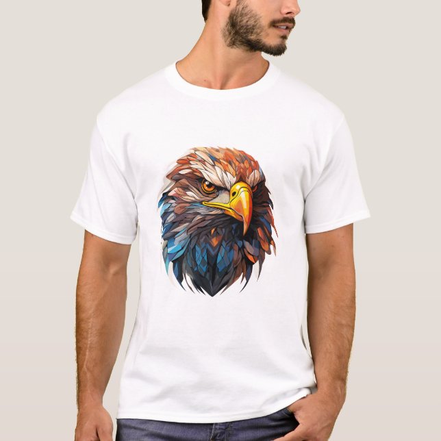 Eagle Bird Animal World Wildlife Beauty Discovery T-Shirt (Front)