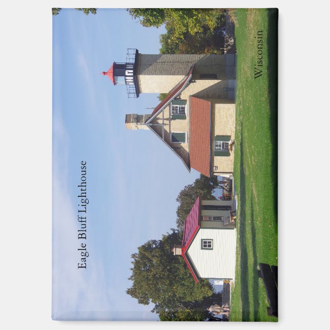 Eagle Bluff Lighthouse 2025 magnet (Front)