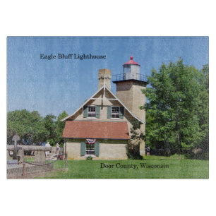 Eagle Bluff Lighthouse cutting board