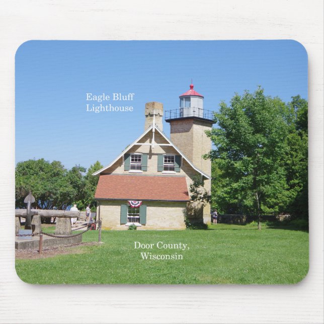 Eagle Bluff Lighthouse mousepad (Front)