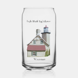 Eagle Bluff Lighthouse peut verre