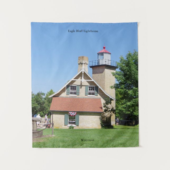 Eagle Bluff Lighthouse tapestry (Front)