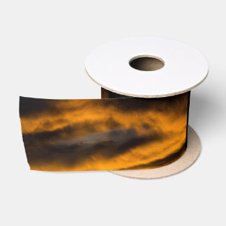 eagle burnout satin ribbon