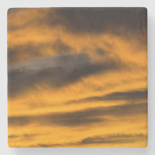 eagle burnout stone coaster