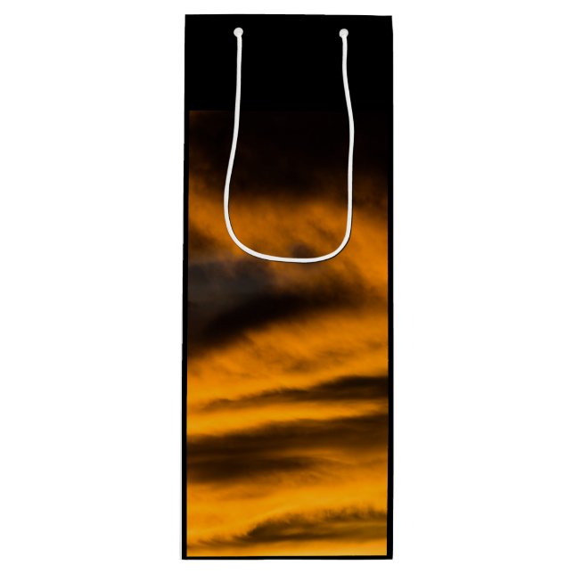 eagle burnout wine gift bag (Front)