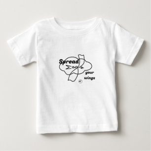Eagle by Elfabetz Designs - Spread your wings Baby T-Shirt
