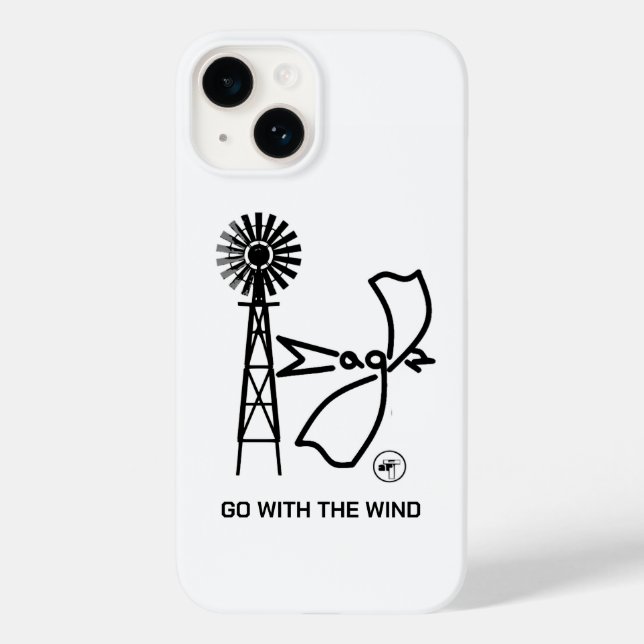 Eagle by Elfabetz - Go with the Wind Case-Mate iPhone Case (Back)
