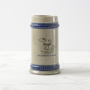Eagle by Elfabetz - Wind Beneath my Wings Beer Stein