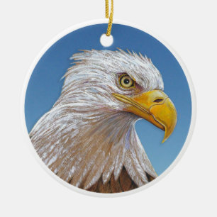 Eagle Ceramic Ornament