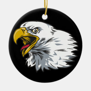 Eagle Ceramic Ornament