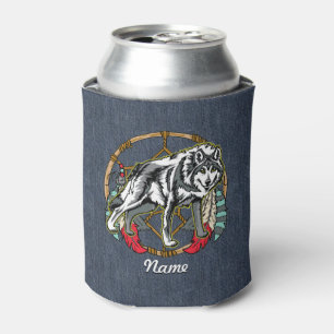 Eagle Dreamcatcher Can Cooler