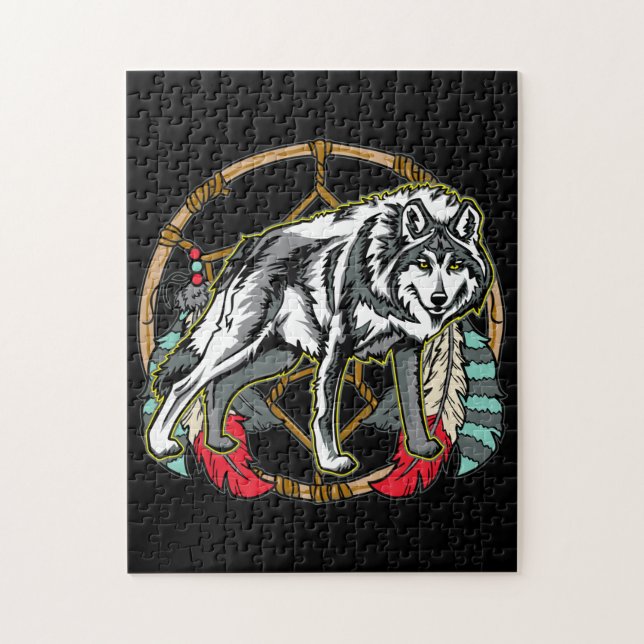 Eagle Dreamcatcher Jigsaw Puzzle (Vertical)