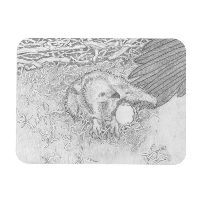 Eagle E14 on Ozzie's Wing Magnet (Horizontal)