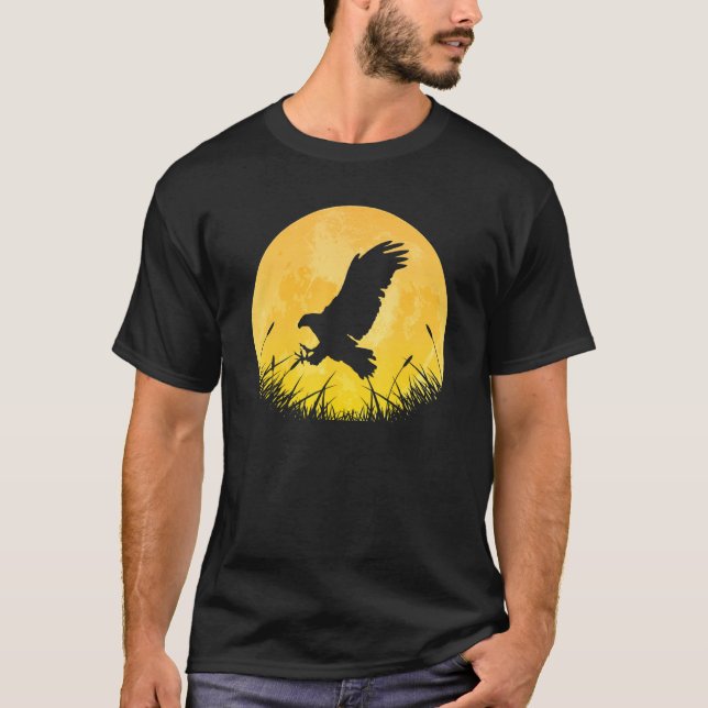 Eagle Easy Halloween Outfit Hawk Animal Moon Costu T-Shirt (Front)
