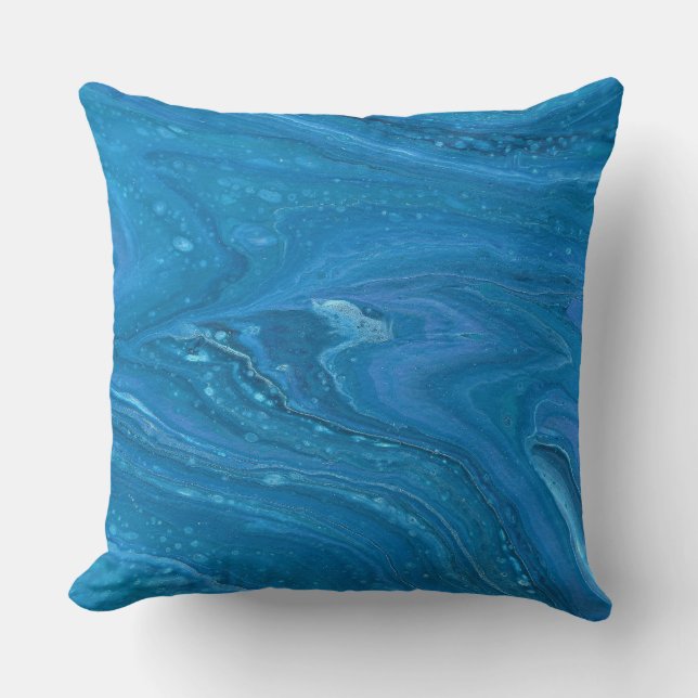 Eagle Eye 3 Throw Pillow (Front)
