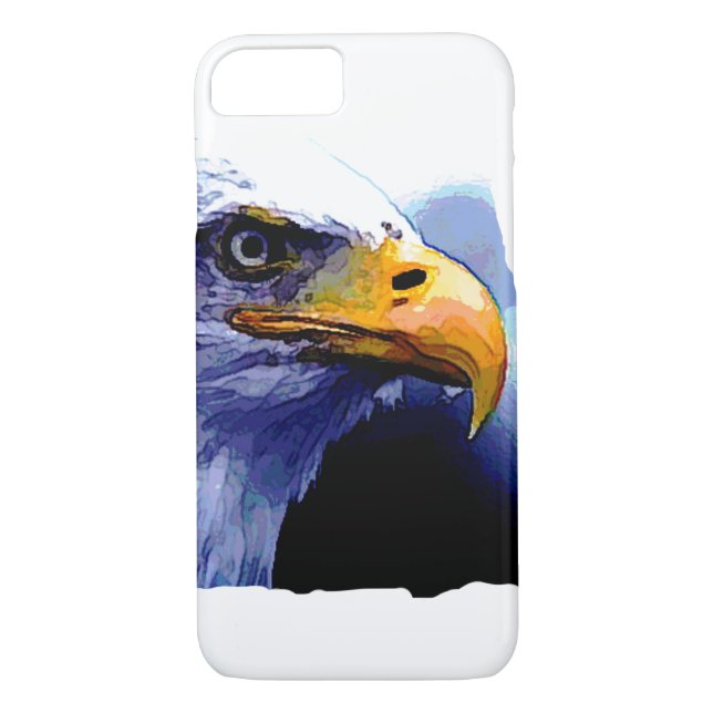 Eagle Eye Artwork iPhone 7 Case (Back)