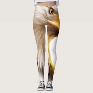 Eagle face leggings