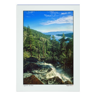 Eagle Falls Above Lake Tahoe Photo Print