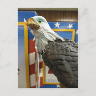Eagle Figurine Postcard