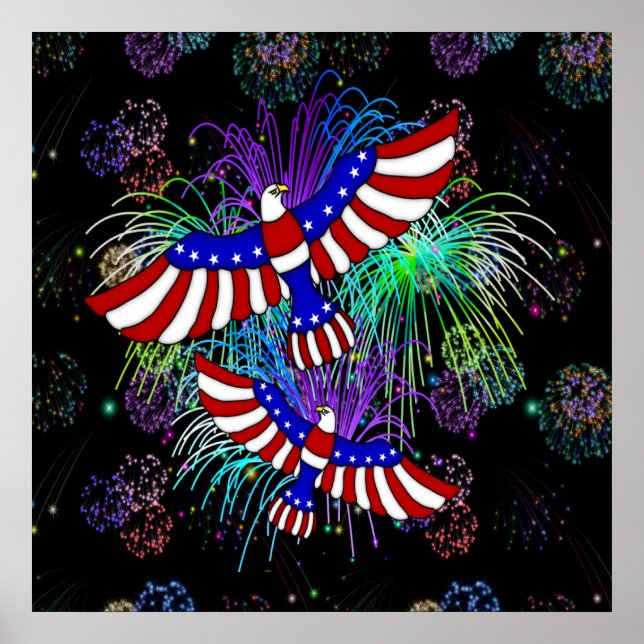 Eagle Fireworks Poster (Front)