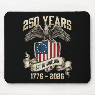 Eagle Flag 250 Years 1776-2026 250th Birthday Sout Mouse Pad