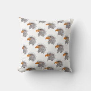 Eagle Frenzy Pillow (Choose Colour)